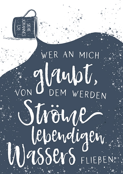 Postkarte - Ströme