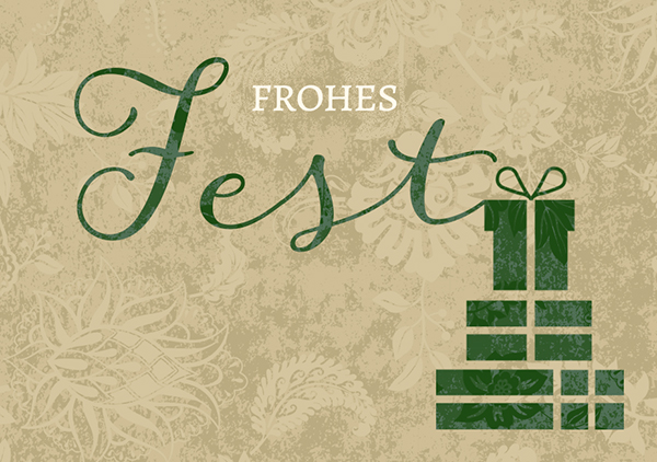 Mini - Frohes Fest (Geschenke)