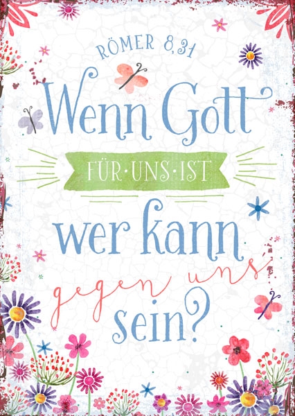 Postkarte - Gott ist für uns Postkarte - Gott ist für uns
