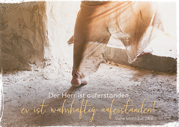 Postkarte - Wahrhaftig auferstanden Postkarte - Wahrhaftig auferstanden