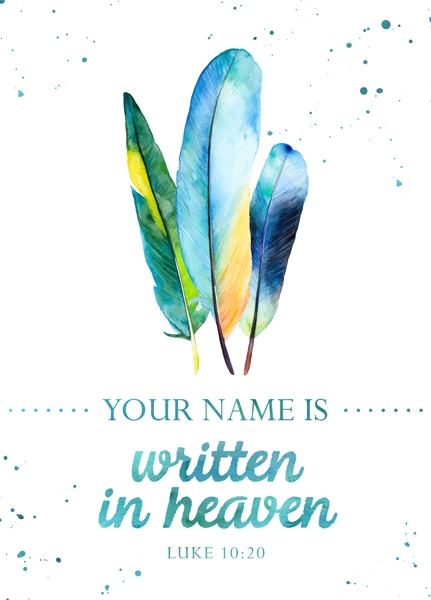 XL-Postkarte Big Blessing - Written in heaven XL-Postkarte Big Blessing - Written in heaven