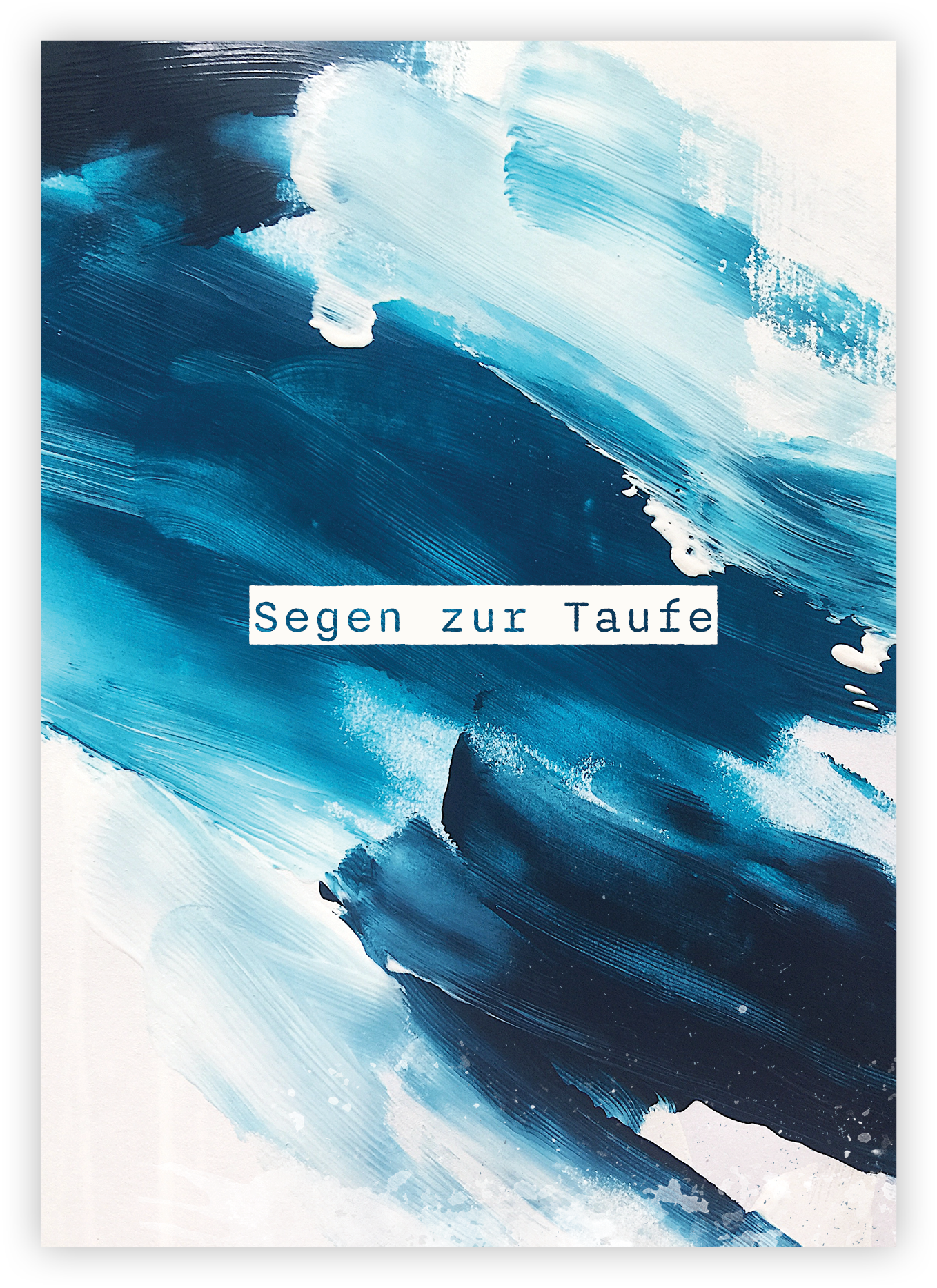 Faltkarte – Segen zur Taufe (Neues Leben) Faltkarte - Segen zur Taufe (Neues Leben)