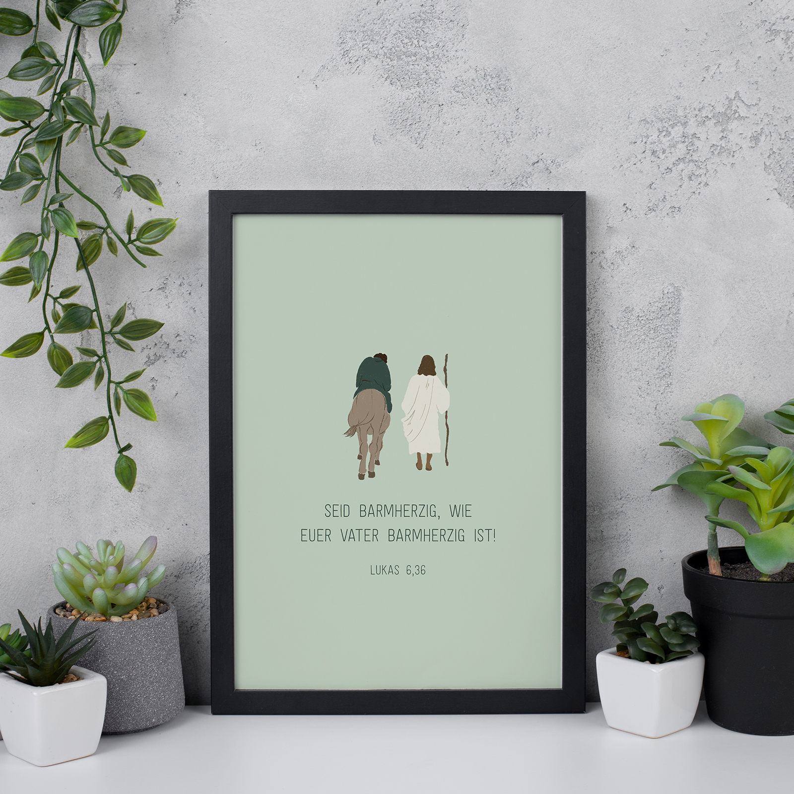 Poster - Barmherzigkeit leben