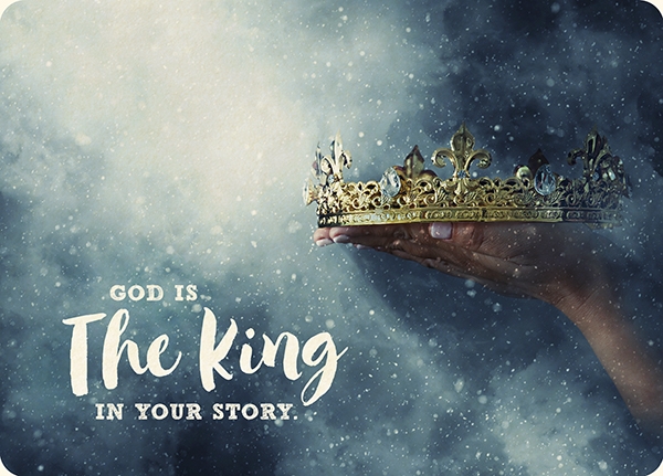 XL-Postkarte Big Blessing - God is the King