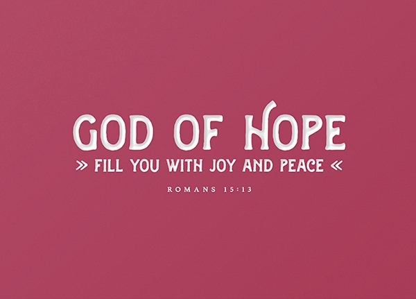 Craft Card - God of hope