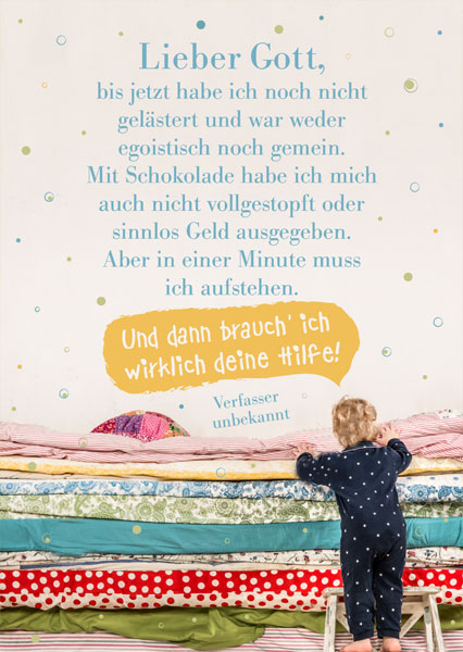 Postkarte - Lieber Gott Postkarte - Lieber Gott