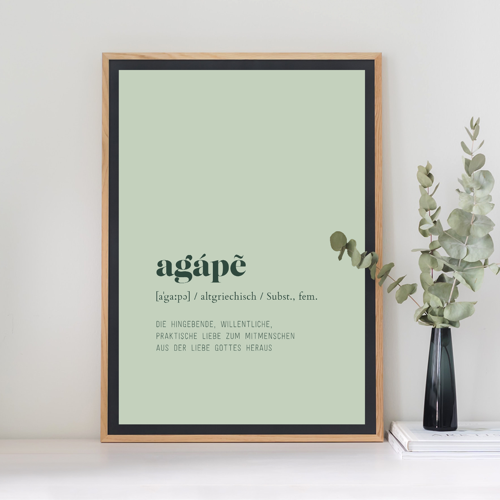 Poster - Agape - Die Liebe Gottes