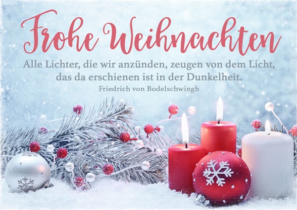 Postkarte - Alle Lichter Postkarte - Alle Lichter