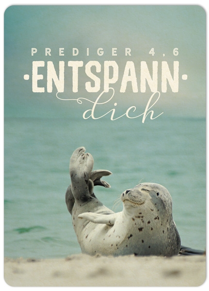 XL-Postkarte Big Blessing - Entspann dich XL-Postkarte Big Blessing - Entspann dich