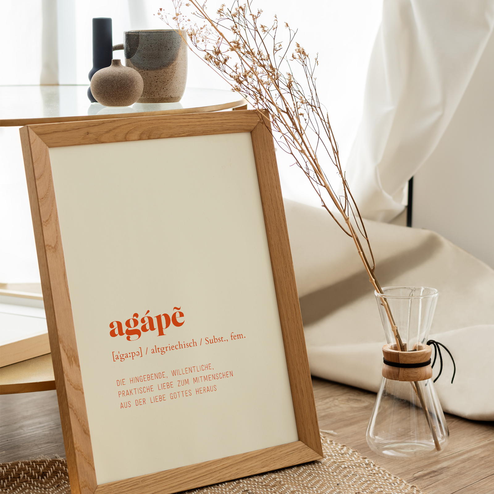 Poster - Agape - Die Liebe Gottes