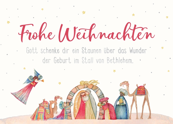 XL-Postkarte Big Blessing Silber - Ein Staunen XL-Postkarte Big Blessing Silber - Ein Staunen