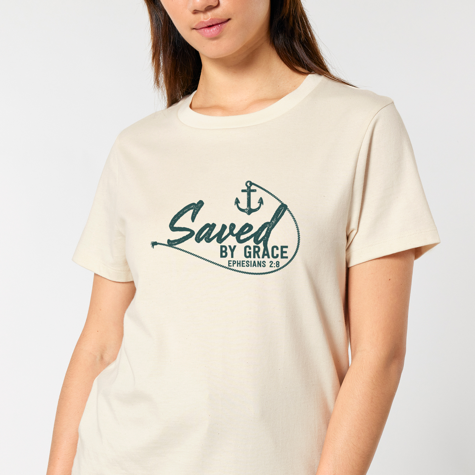 Saved by grace - T-Shirt - Ephesians 2:8