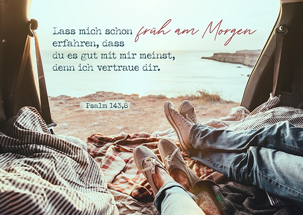 Postkarte - Früh am Morgen Postkarte - Früh am Morgen