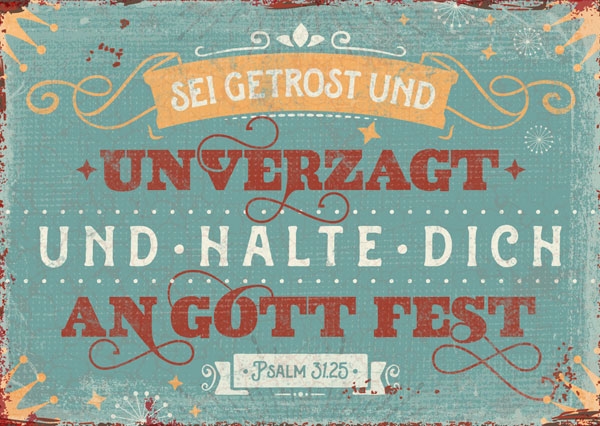 Postkarte - Unverzagt Postkarte - Unverzagt