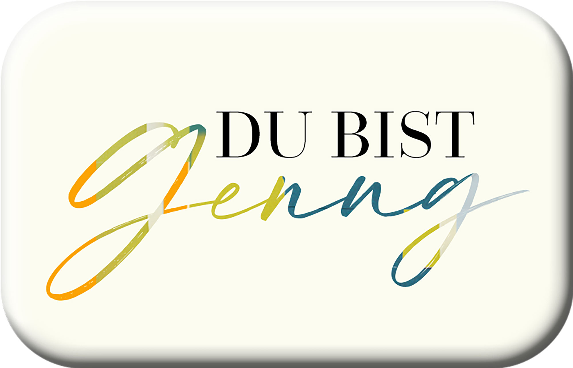 Mag Blessing Magnet – Du bist genug Magnet Mag Blessing - Du bist genug
