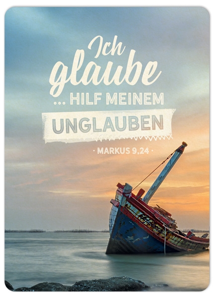 XL-Postkarte Big Blessing - Schiff XL-Postkarte Big Blessing - Schiff