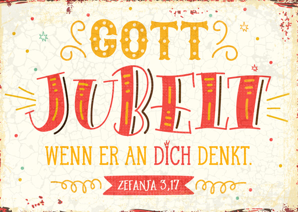 Postkarte - Gott denkt an dich Postkarte - Gott denkt an dich