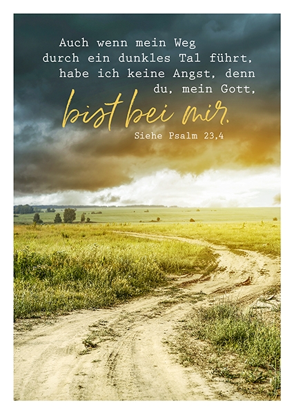 Postkarte - Du bist bei mir Postkarte - Du bist bei mir