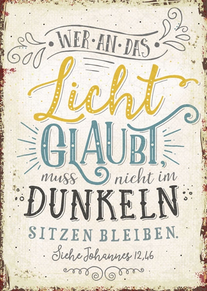 Postkarte - Das Licht Postkarte - Das Licht