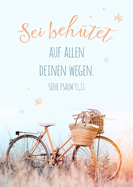 Postkarte - Sei behütet Postkarte - Sei behütet