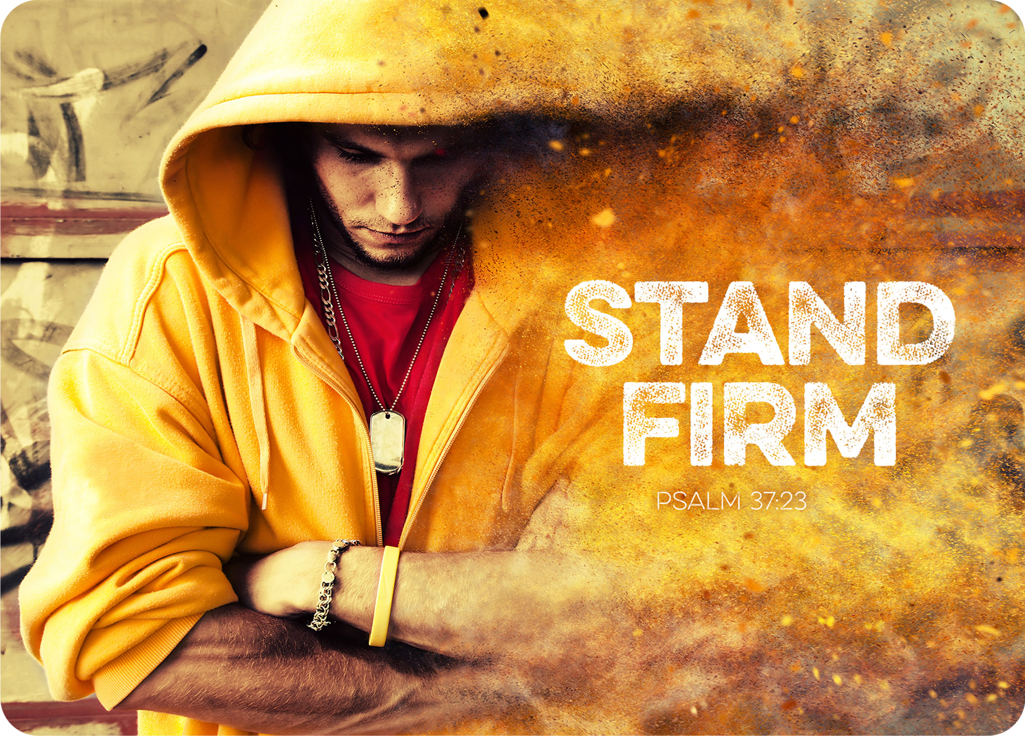 Big Blessing Postkarte – Stand firm XL-Postkarte Big Blessing - Stand firm