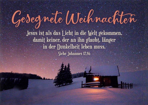 Postkarte - Dunkelheit Postkarte - Dunkelheit