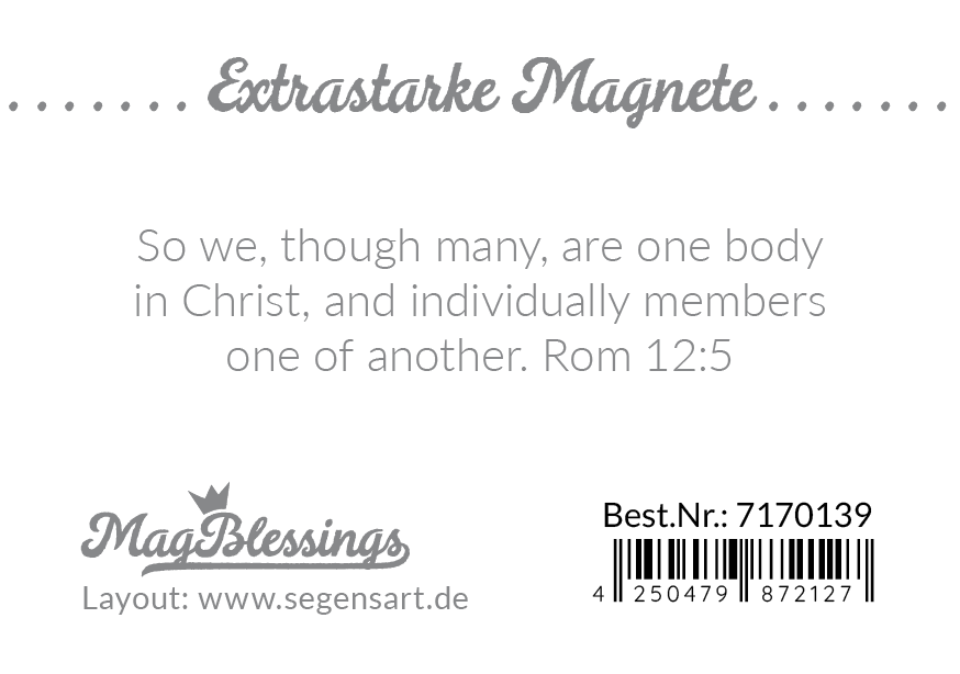 Magnet - Together - Römer 12,5