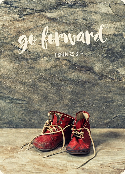 XL-Postkarte Big Blessing - Go forward