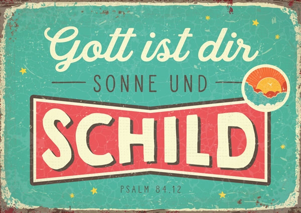 Postkarte - Gott ist dir Postkarte - Gott ist dir
