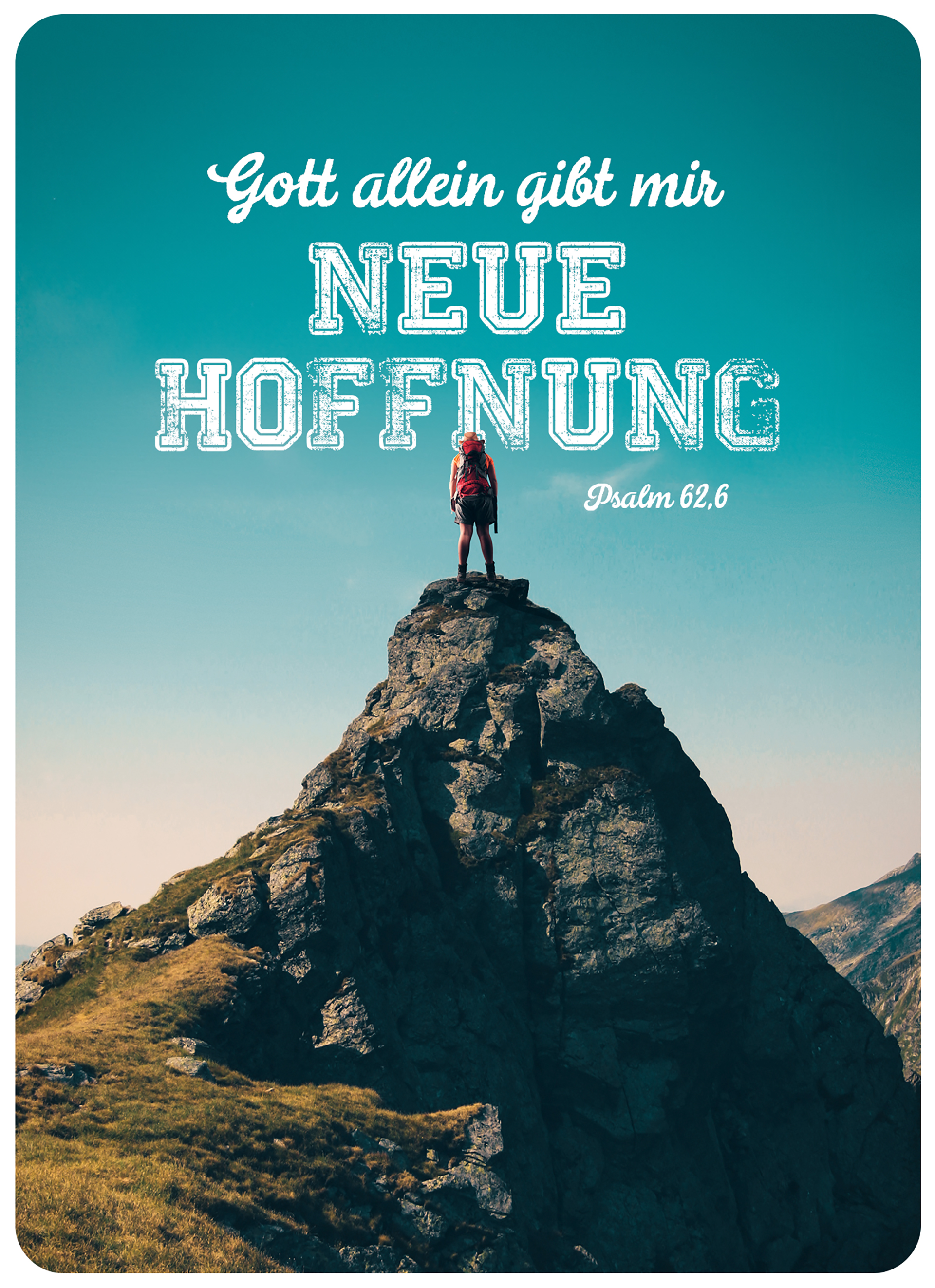 XL-Postkarte Big Blessing - Neue Hoffnung