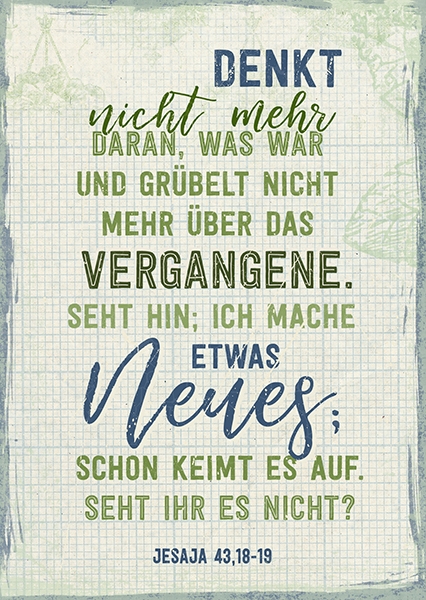 Postkarte - Denkt nicht mehr daran Postkarte - Denkt nicht mehr daran