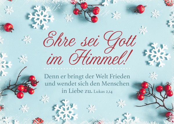 Postkarte - Gott im Himmel Postkarte - Gott im Himmel