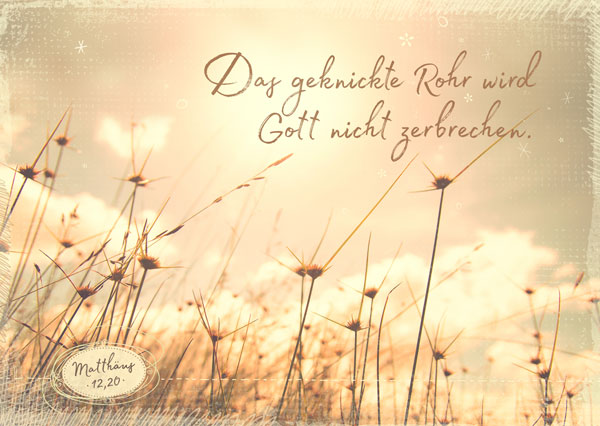 Postkarte - Das geknickte Rohr Postkarte - Das geknickte Rohr