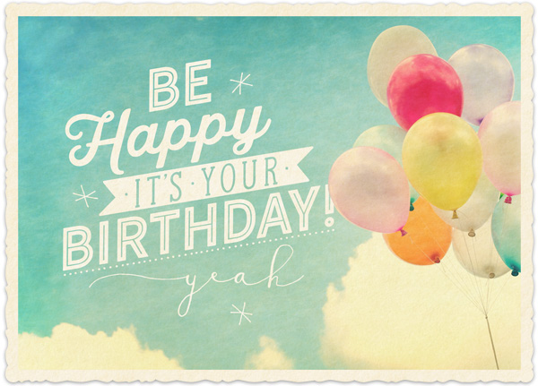 XL-Postkarte Big Blessing - Be happy XL-Postkarte Big Blessing - Be happy