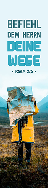 Segenszeichen - Befiehl dem Herrn (Landkarte) Segenszeichen - Befiehl dem Herrn (Landkarte)