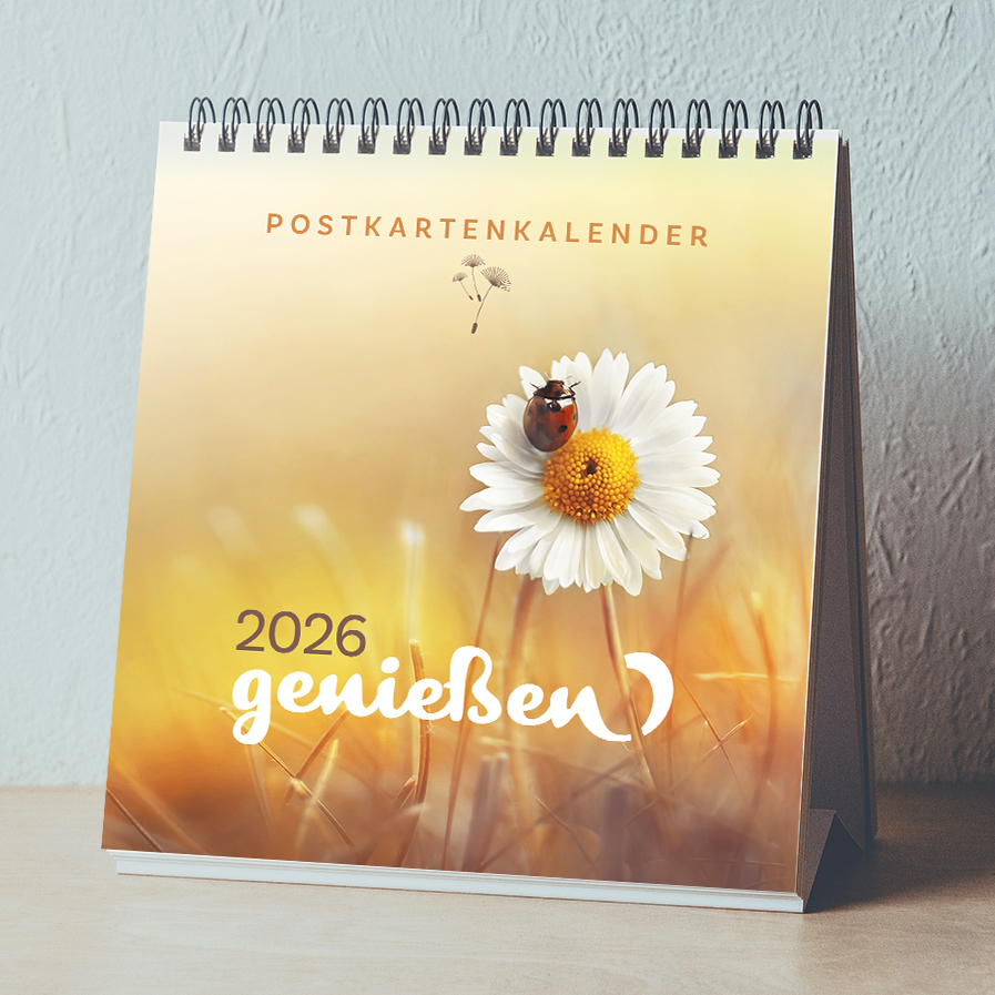 Postkartenkalender 2026 - genießen Postkartenkalender 2026 - genießen