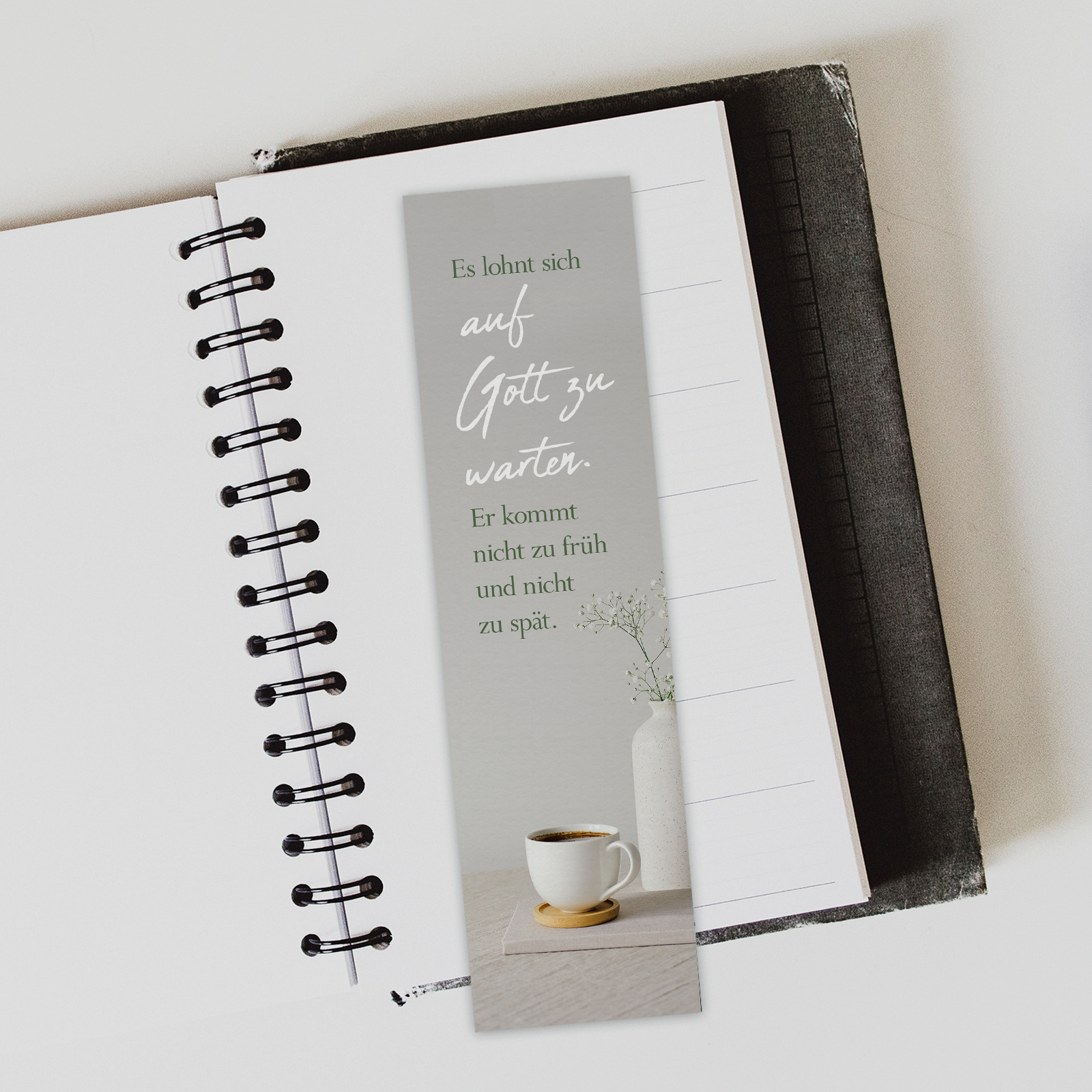 Segenszeichen - Auf Gott zu warten