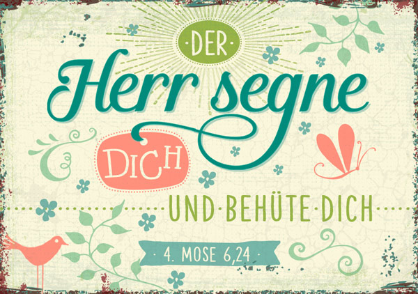 Mini - Der Herr segne und behüte Mini - Der Herr segne und behüte