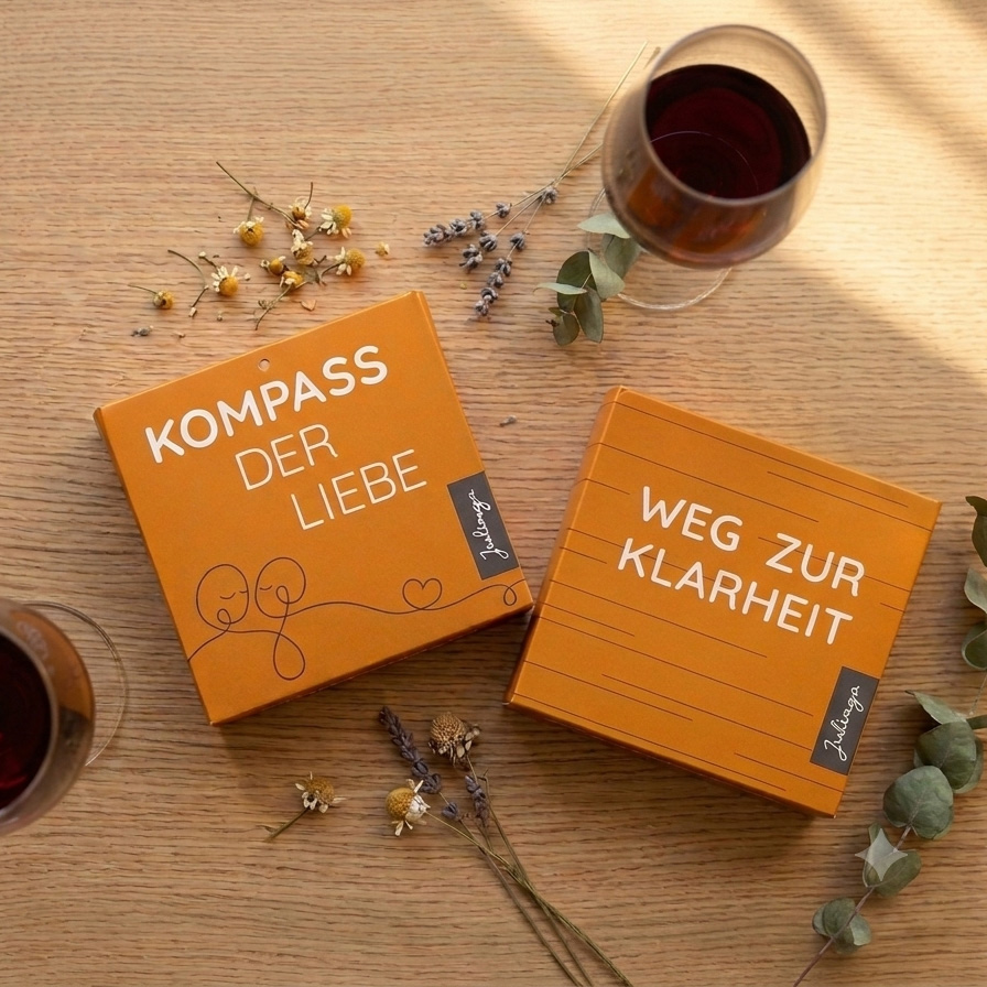 Julinga - Spiele für Paare, die ihrer Beziehung Zeit schenken.