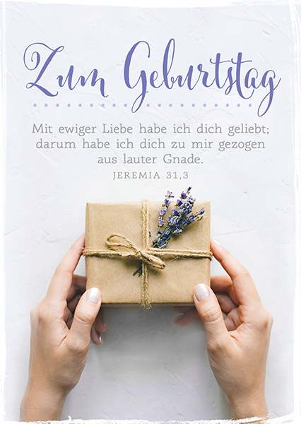 Postkarte - Zum Geburtstag – Mit ewiger Liebe Postkarte - Zum Geburtstag – Mit ewiger Liebe