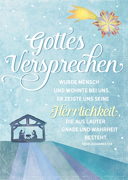 Postkarte - Gottes Versprechen Postkarte - Gottes Versprechen