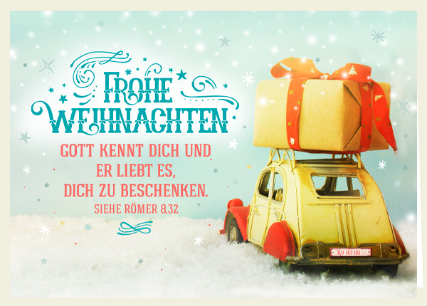 Faltkarte - Dich beschenken Faltkarte - Dich beschenken