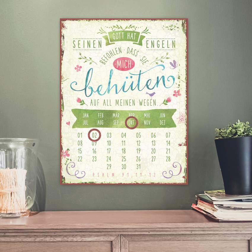 Magnetkalender - Behüten Magnetkalender - Behüten