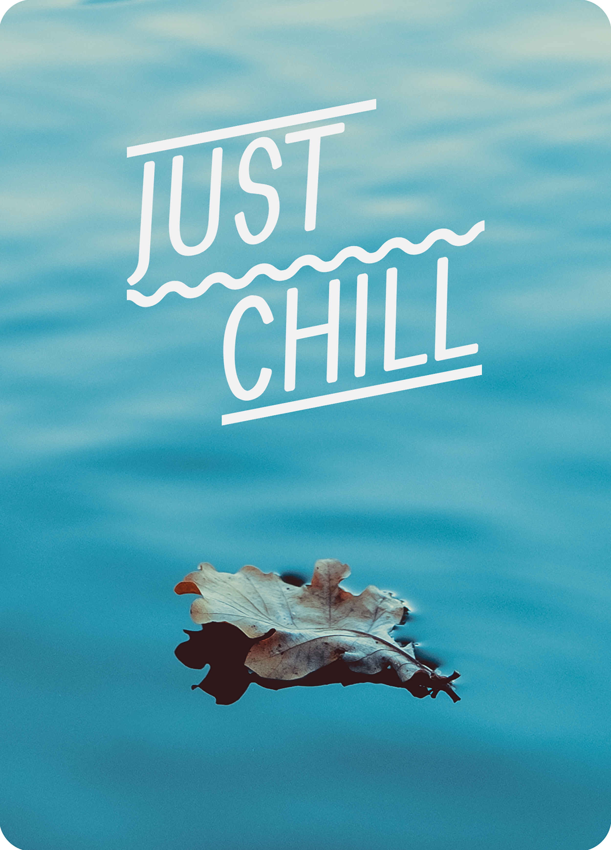 XL-Postkarte Big Blessing - Just chill