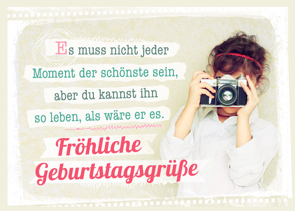 Faltkarte - Jeder Moment Faltkarte - Jeder Moment