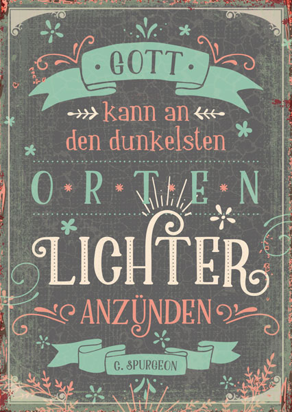 Postkarte - Lichter Postkarte - Lichter