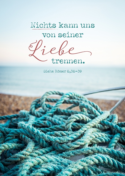 Postkarte - Nichts kann uns trennen (Seil) Postkarte - Nichts kann uns trennen (Seil)