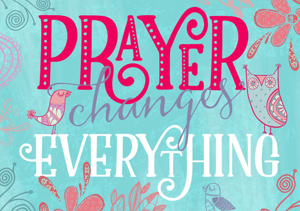 Mini - Prayer changes Mini - Prayer changes