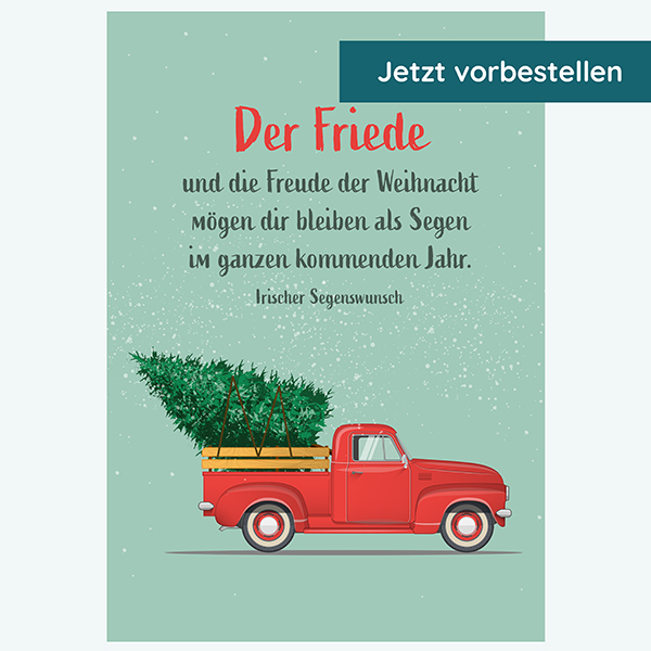 Postkarte - Weihnachten – Der Friede