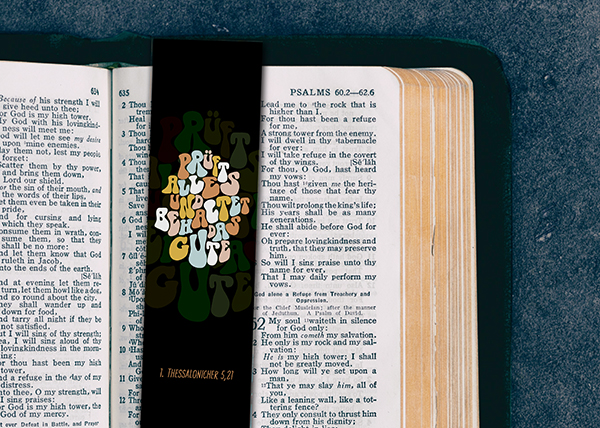 Segenszeichen - Letter schwarz Segenszeichen - Letter schwarz